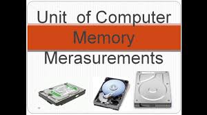 It is used to store data, instructions and information. Unit Of Computer Memory Merasurements In Hindi Youtube
