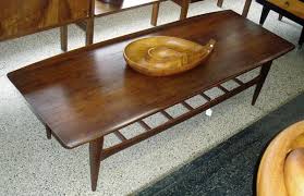 Mid Century Modern Walnut Coffee Table