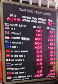 Below are the major currencies available for exchange at mid valley money changer. Monday Money Changer Exchange Rates Johor Bahru Cashchanger Stories