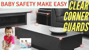 The hamptons baby caring corners. Baby Safety Corner Cushion How To Child Proof A Coffee Table Clear Glass Edge Protector Youtube