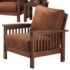 Weston Home Champion Mission Style Accent Chair Rust Walmart Com In 2020 Weston Home Furniture Oak Chair