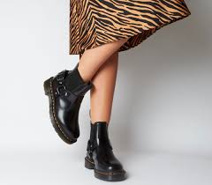 Dr.martens 2976 leather chelsea dealer boots made in england uk 9 eu 43 (doc368). Dr Martens Wincox Chelsea Boots Black Damen Chelsea Stiefel