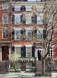 Gorgeous Brick Greenwich Village Townhouse Lovingly Renovated By Sawyer Berson All In Spring Bloom Exterior Building Greenwich Village