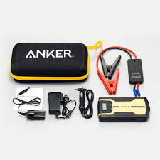 A car battery with more than 0 charge, at least. Anker Car Jump Starter And Portable Charger 2 In 1