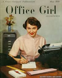 Office Girl 1951 Girls Magazine Vintage Office Vintage Magazine