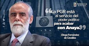 Diego fernandez de cevallos, a top mexican political power broker who ran unsuccessfully for president in 1994, gave no details about his abductors in what was the fernandez de cevallos had been missing since may, when his vehicle was found near his ranch in the central state of queretaro. La Pgr Esta Al Servicio Del Poder Politico Diego Fernandez De Cevallos