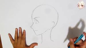 You can start the profile view of the face with a simple circle. Easy How To Draw Manga Boy S Face Side View Very Basic For Beginners Youtube