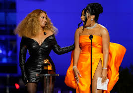 The backlash to the singer's new advertising campaign has . Beyonce Jay Z Make Surprise Grammys 2021 Appearance