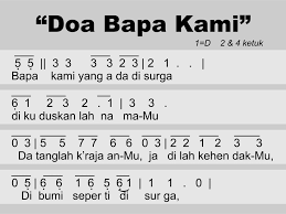 Lirik Lagu Doa Bapa Kami Gki Arsia Lirik