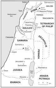 He lived in capernaum, located on the northern shore of the sea of galilee, during. The Bible Journey The Rulers Of Palestine