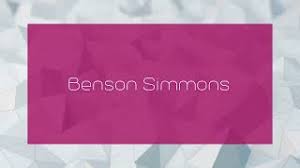 Benson Simmons