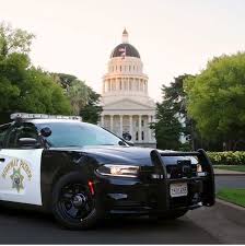 California Highway Patrol In Front Of The California State Capitol Building In Sacramento Police Cars California Highway Patrol Emergency Vehicles