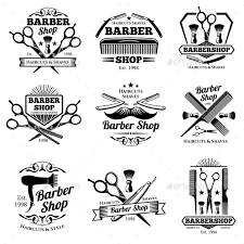Find the perfect barbershop logo design for your business. Barbershop Logo Graphics Designs Templates From Graphicriver