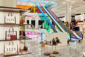 Their dream was to construct a unique specialty store that would become synonymous with fashionable, gracious living. Rem Koolhaas Designed Escalator Unveiled For Saks Fifth Avenue Redesign Architectural Digest