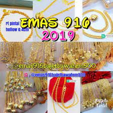 Harga emas 916 dari stoklist terkemuka di malaysia. Emas 916 Bajet Bawah Rm500 Posts Facebook