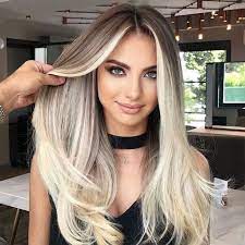 Luxury Blonde Balayage Wig Blonde Human Hair Wig 150 Density Ombre Lace Front Wig Human Hair Wigs Blonde Hair Styles Balayage Hair