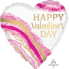 Art impressions is a rubber stamp manufacturer based in salem, or since 1987. Jumbo Happy Valentines Day Watercolor Geode Celebrating Party Hire Party Supply Store Sydney