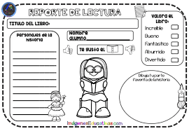 Aquí encontraras materiales y recursos didácticos para estudiantes de primero de secundaria o que tengan entre 12 y 13 años, estos materiales educativos las podrás descargar en pdf o word completamente gratis y de todos los cursos. Reportes De Lectura Para Imprimir Gratis Imagenes Educativas