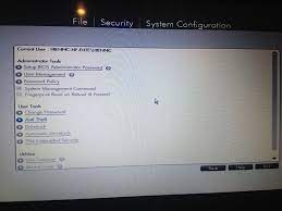 And then press the f7 key. Solved Elitebook 8460p Limited Bios Settings Hp Support Community 3928626