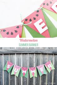 Download Summer Watermelon Banner