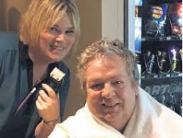 Charity head shave at Premier Inn back in April 2016