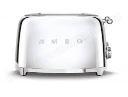 Smeg Tsf03sseu 4 Tranches Chrome Pas Cher Grille Pain Livraison Gratuite