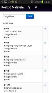 Maybe you would like to learn more about one of these? Poskod Malaysia For Android Apk Download