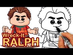 How To Draw Wreck It Ralph Youtube How to draw avenger team step by step. how to draw wreck it ralph