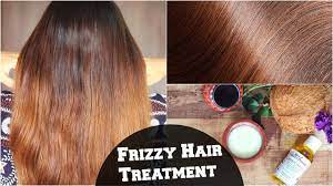 Apply the mayonnaise to your dry hair. Frizzy Hair Treatment For Dry Damaged Hair Naturally At Home Get Shiny Silky Smooth Hair Youtube