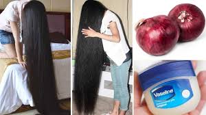 Apply small amounts of vaseline to the scalp to promote hair growth. How To Use Vaseline And Onions To Lengthen Hair 2 Centimetres Per Day Very Quickly Youtube