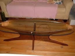 All Original Adrian Pearsall Coffee Table It Has Never Been Refinished The Glass Is All Original It Is In Excellent C Coffee Table Glass Coffee Table Table