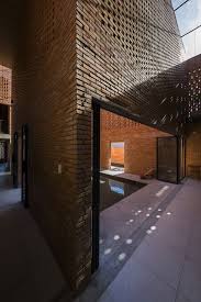 Gallery Of Long An House Tropical Space 21 Tropical Houses Modern Brick House Architecture