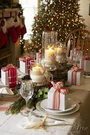 Pretty Christmas Tablescape Love Everything About It Christmas Dinner Table Christmas Celebrations Christmas Tablescapes