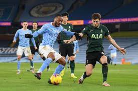 Rodri sends the delivery flying over. Pl News Gundogan S Brace Sends Man City Seven Points Clear To Beat Spurs Proofsport