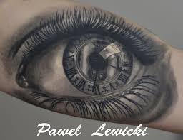 Realistic Eye Clocks Dublin Ink Top Ink Tattoo Eye Tattoo Inner Arm Tattoo City Tattoo