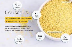 This type cooks very quickly. Couscous Nutrition Facts Calories Carbs And Health Benefits