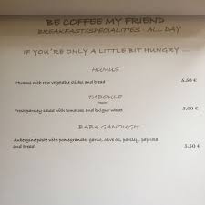 Get it as soon as thu, jul 22. Be Coffee My Friend Berlin Restaurant Happycow