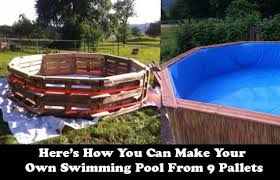 Throughout this process we will find out as much as we can about your specific dream pool as well as show you the. How You Can Make Your Own Swimming Pool From 9 Pallets Swimming Pools Pool Build Your Own Pool