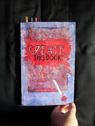 Was watching moriah elizabeth and her latest video had some awesome ideas of stuff to do while bored at home. Creative Journalling Making Art This Is What I Did To The Cover Of Create This