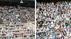 Il borussia verein für leibesübungen 1900 mönchengladbach e.v., noto internazionalmente come borussia mönchengladbach (ipa: Borussia Monchengladbach German Soccer Team Fans Have Paid For Cardboard Cutouts Of Themselves To Fill The Stadium If Bundesliga Matches Resume Behind Closed Doors Nextfuckinglevel