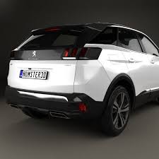 3d Peugeot 3008 Gt Turbosquid 1309799 Peugeot 3008 Peugeot New Cars