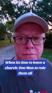 leaving a church can be a difficult. but there are some legitimate reasons  to leave a church. For example, one person makes all of the decisions and  handles all of the money. this is not a church. It ...