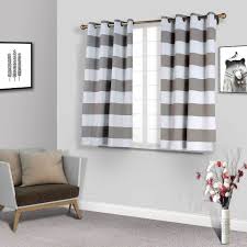 Black And White Striped Blackout Curtains If You Are Looking To Make Your Decor Less Formal Feel Free To Checkout Our Collection Of P Thermal Insulated Blackout Curtains Grey Blackout Curtains Curtains