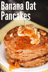 Banana Oat Pancakes Recipe Six Sisters Stuff Recipe Banana Oat Pancakes Oat Pancakes Tasty Pancakes