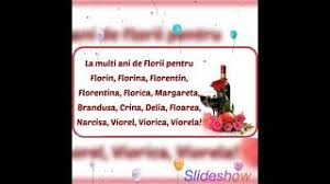 Mesaje și urări perfecte pentru o doamnă, o sefă, o profesoară. La MulÈ›i Ani Tuturor Celor Care Poarta Numele De Flori Youtube