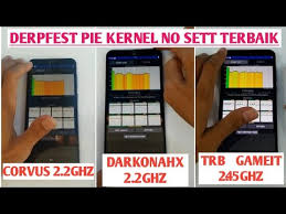 Kesimpulan Kernel Oc Paling Stabil Di Rom Derpfest Pie No Setting Asus Zenfone Max Pro M1 Youtube