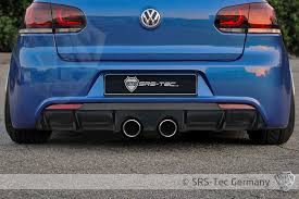 Polo 6r gti/bluegt/wrc street rear bumper. Rear Diffuser R20 R Vw Golf Vi Srs Tec