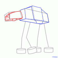 How To Draw An Imperial Walker Imperial Walker Step 3 Imperial Walker Star Wars Drawings Star Wars Awesome
