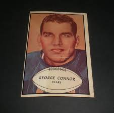 1953 GEORGE CONNOR BOWMAN FOOTBALL CARD #37