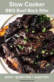 The best beef chuck riblets is one of my favored things to prepare with. Bbq Crockpot Beef Ribs Easy Recipe The Endless Meal